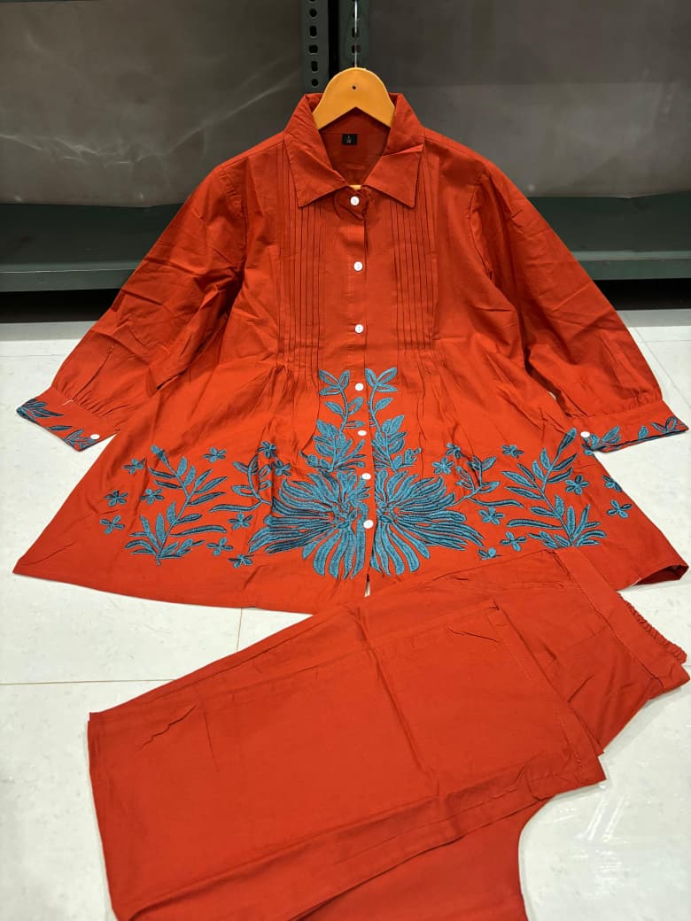 Rust Orange Coord Set