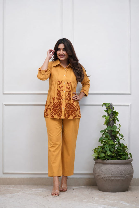 Mustard Yellow Coord Set