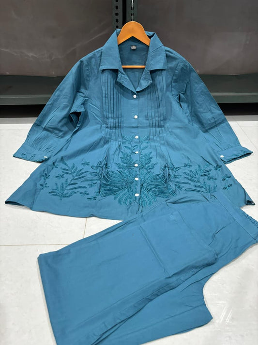 Sky Blue Coord Set